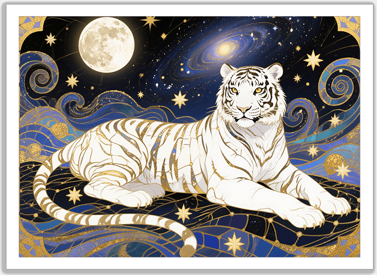 白虎/月の女神の化身