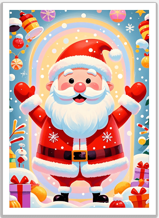 キラめく祝福のサンタ