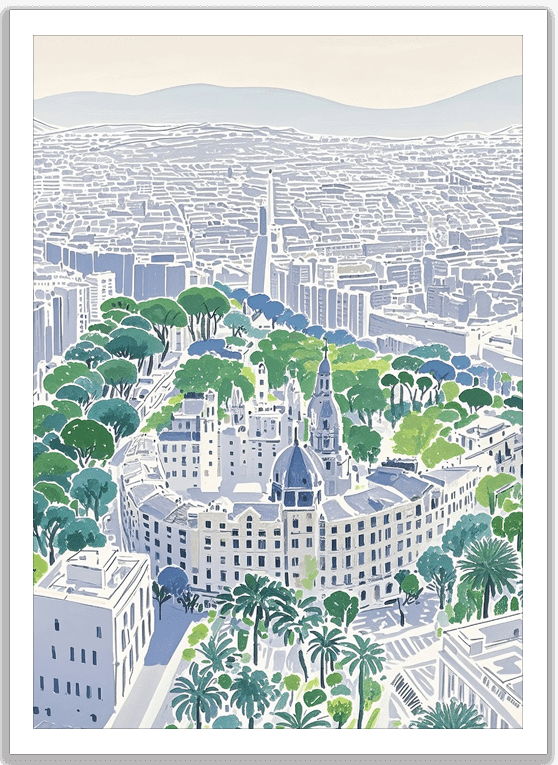 都市と緑の調和