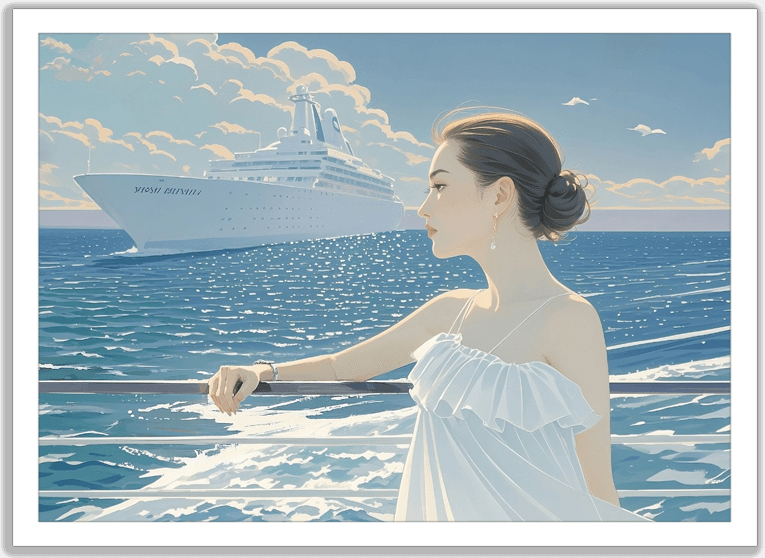 光と海のハーモニー