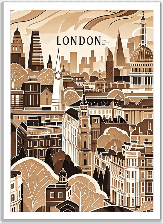 セピア色したロンドン