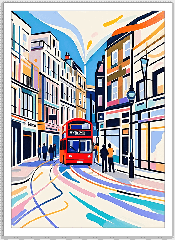 ロンドンの赤いバス