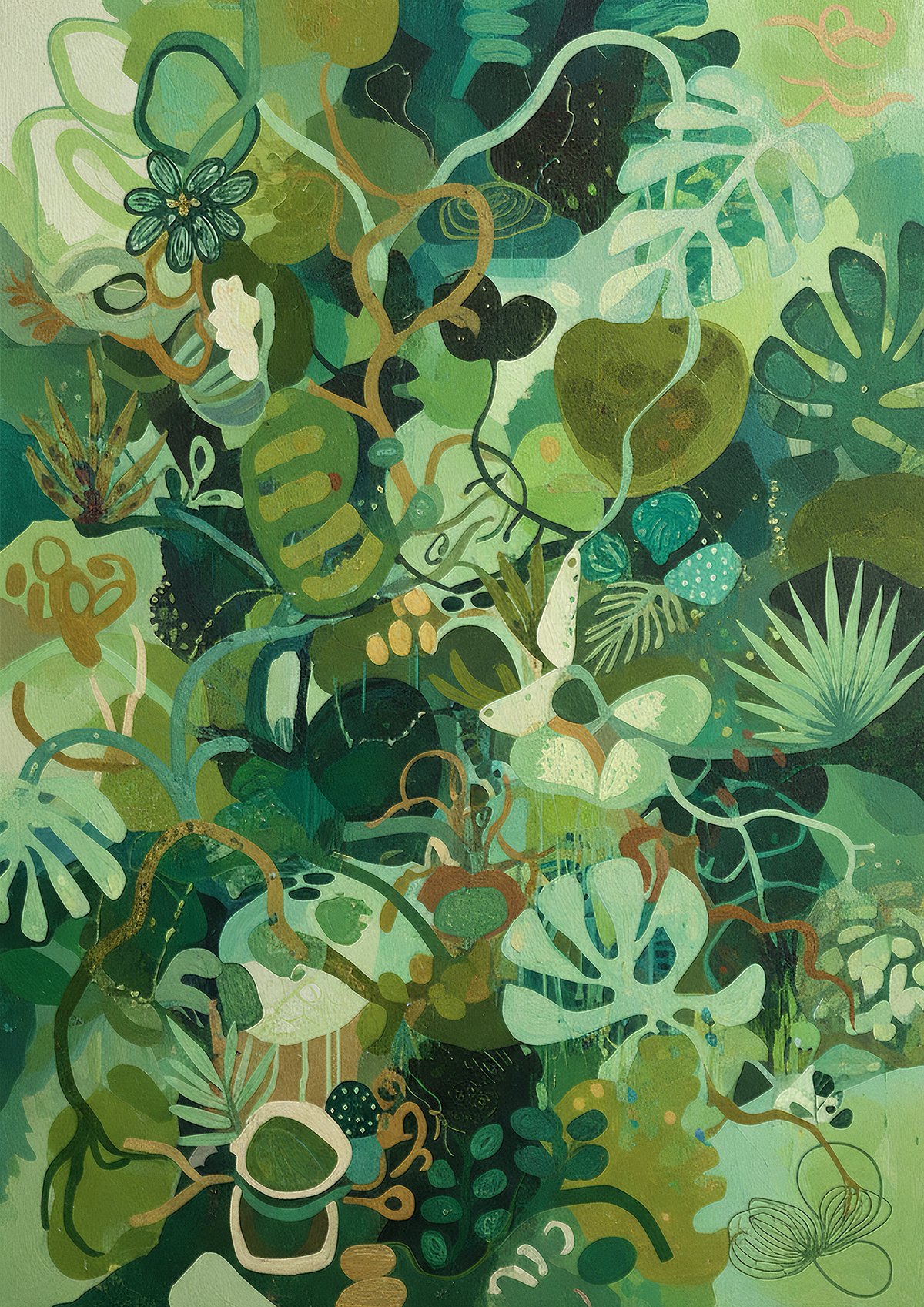 生命の循環 ― 癒しと再生の森