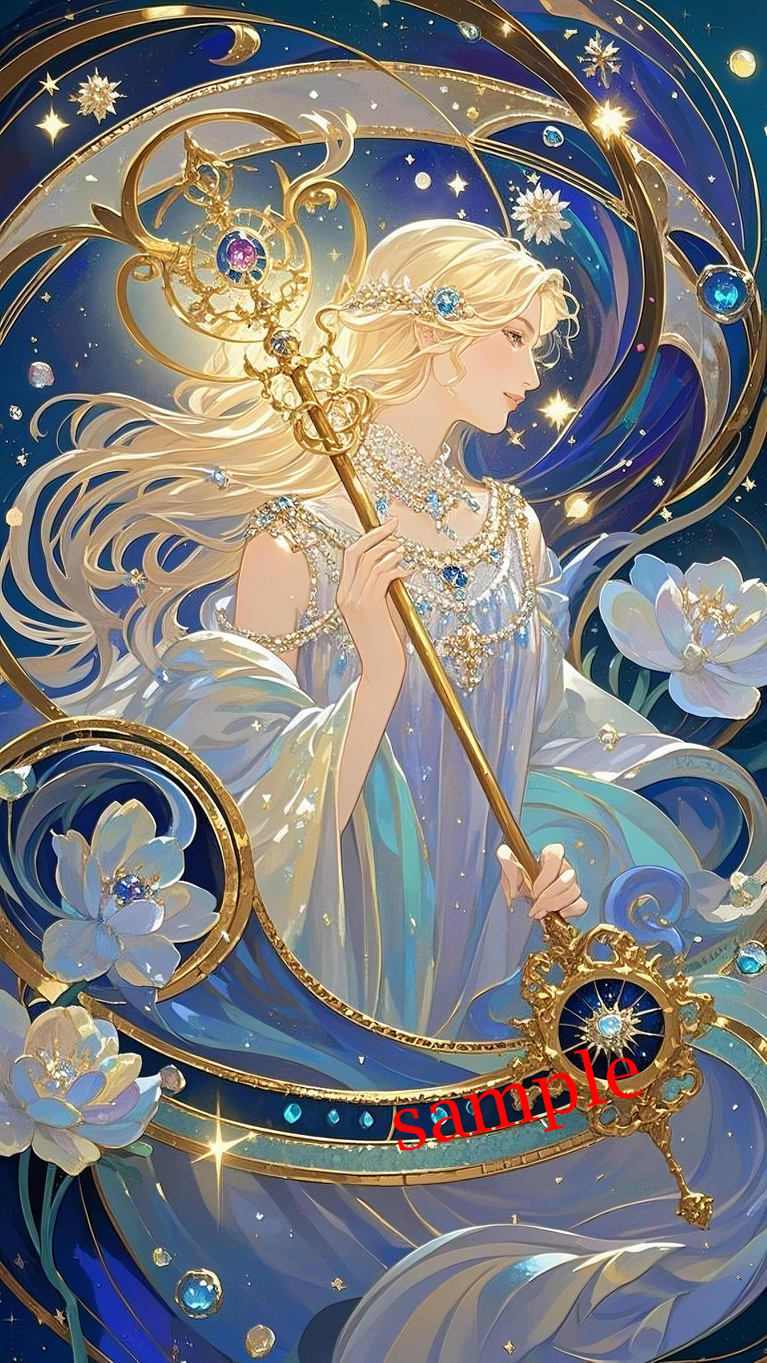 星の力を編む幸運の女神