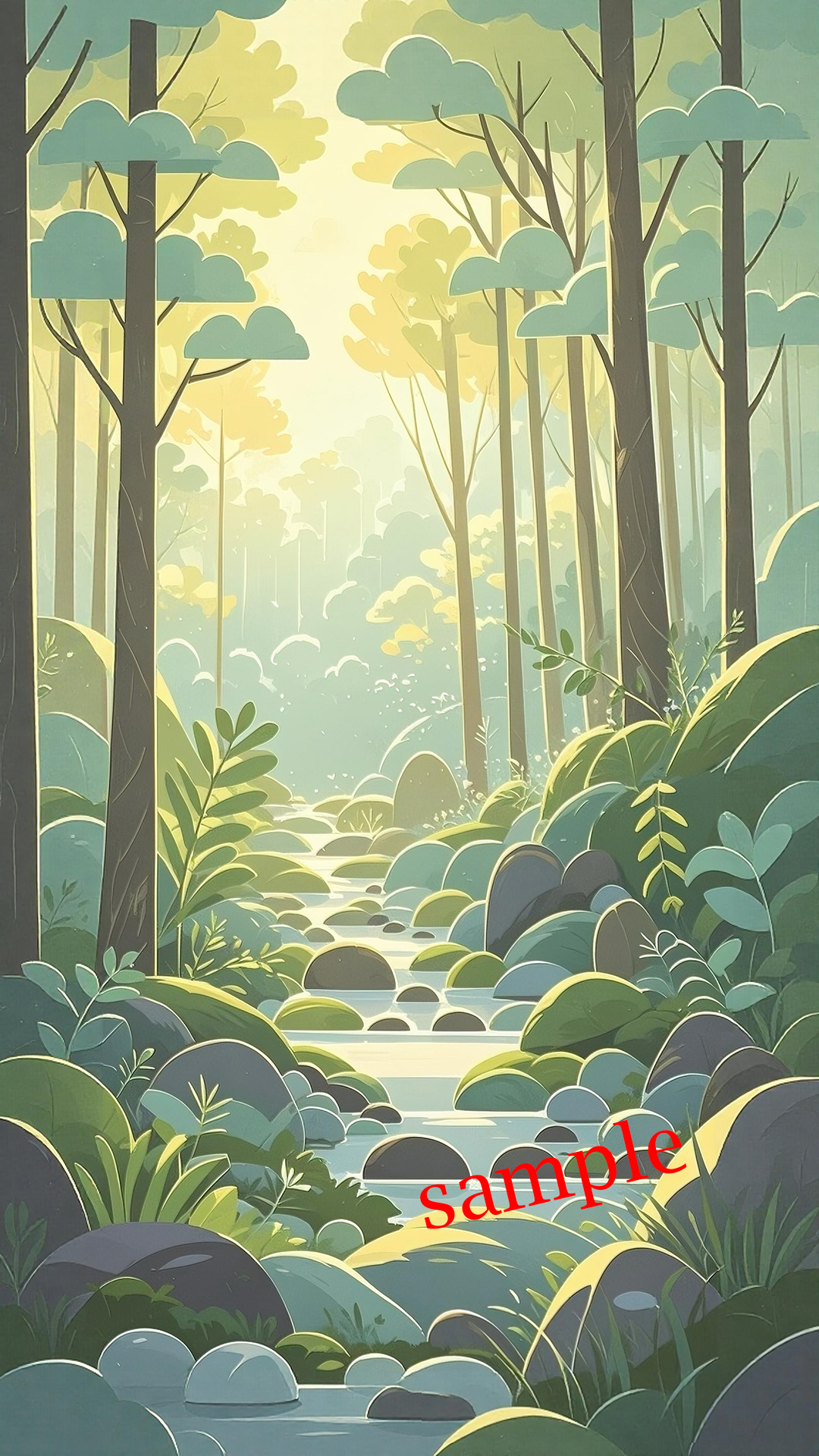 さわやかな癒しの森